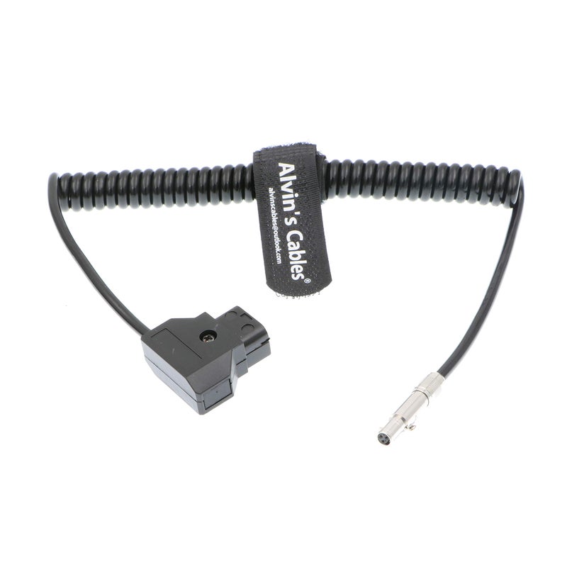 Alvin's Cables Odyssey 7 7q Monitor Coiled Power Cable Original NSC3F 3 Pin to D Tap - Image 1